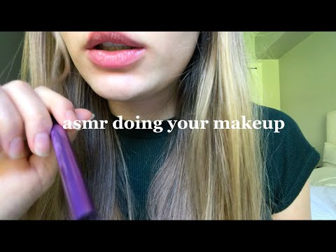 ASMR doing your makeup ft. my clumsy self