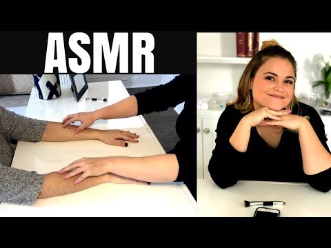 ASMR Relaxing Hand & Arm Tickling Massage