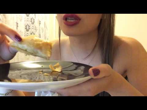 Eating sandwiches, samosas and cake (ASMR EATING SOUNDS)