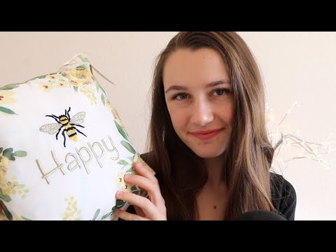 ASMR Letter Tracing and Tapping on Objects 💛