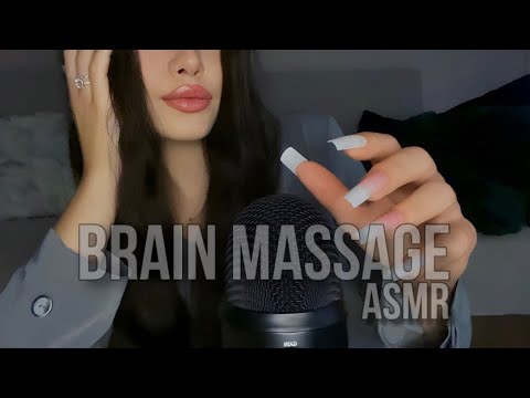 ASMR Brain Massage & Nail Tapping💆🏼‍♀️ |No Talking| ✨