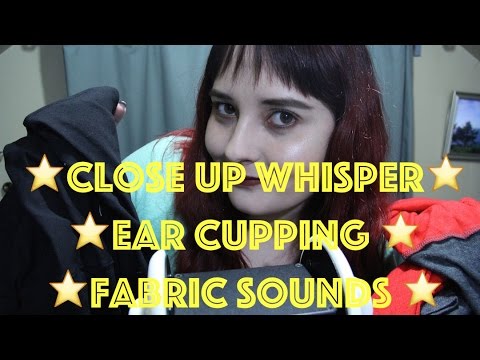 Close Up Whisper⭐ Ear Cupping ⭐ Fabric Sounds ⭐ Featuring SheIn