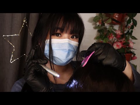 ASMR | Detailed Scalp Check and Treatment | Doctor Roleplay