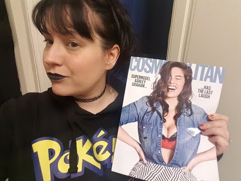 Asmr - Whispering whilst looking through a magazine ( Page turning / Tracing / Tapping)