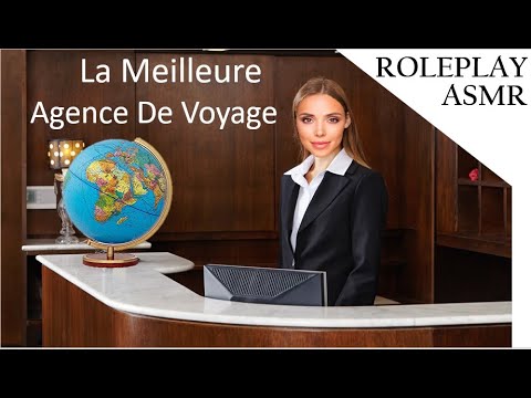 ASMR ROLEPLAY * Meilleure agence de voyage