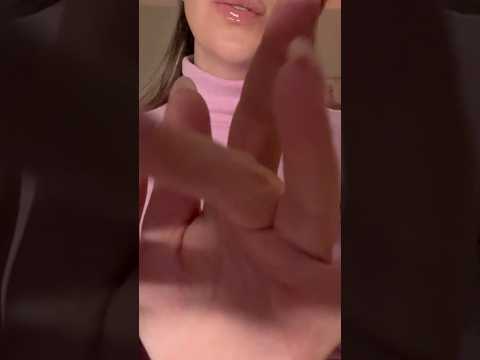 ASMR Hand movements and counting 🤚
