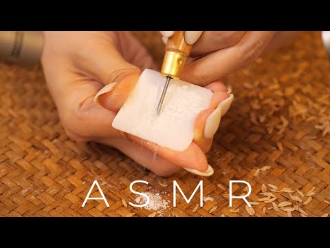 ASMR The Best Kind of Chalk Sounds | Tapping, Scratching, Carving etc (No Talking)