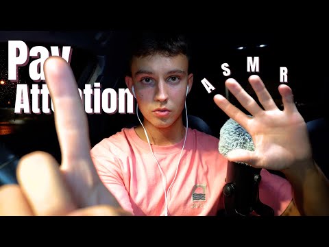 ASMR Look At Me & Focus 👀 Personal Attention + Hand Movements