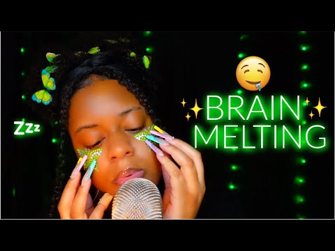 ASMR ✨BRAIN MELTING STICKER TAPPING/SCRATCHING + MOUTH SOUNDS 🤤 (YOUR SPINE WILLL TINGLE ✨)