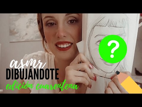 ASMR Roleplay "Tu COMPAÑERA de piso TE DIBUJA" - Edición CUARENTENA I BelASMR