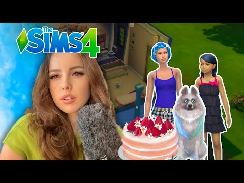ASMR Sims 4 Gameplay | Fiesta de cumpleaños acaba en desastre 💔