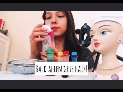 Playing with Shaving Cream ft. Karen the alien👽[Tingly ASMR experience]
