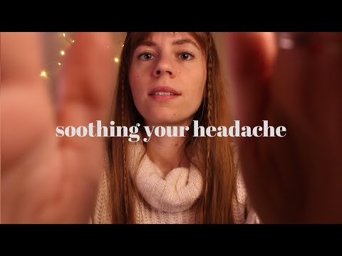 ASMR REIKI for healing headaches | plucking, soothing hand movements, energy healing, soft spoken