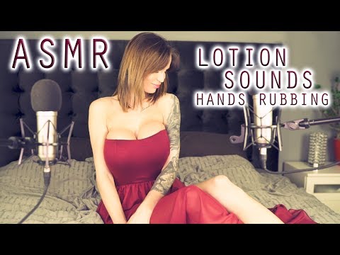 ASMR Sensitive Lotion Sounds and Hands Rubbing for Relaxation and for Sleep