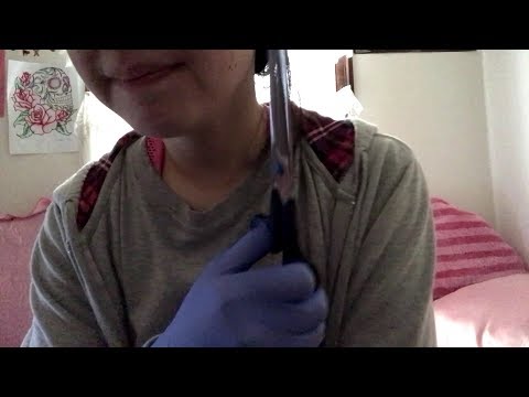 ASMR Trimming Your Hair *Salon ROLEPLAY*