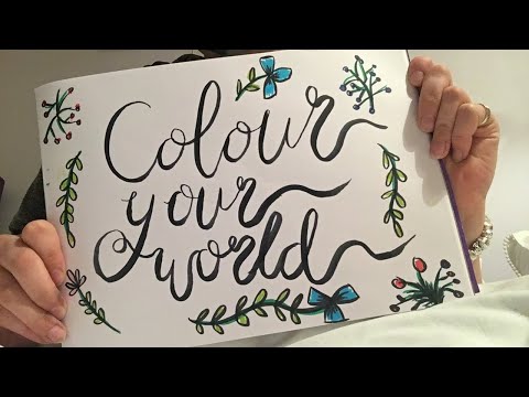 ASMR Calligraphy/Hand Lettering