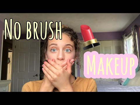 NO BRUSH makeup!!!!
