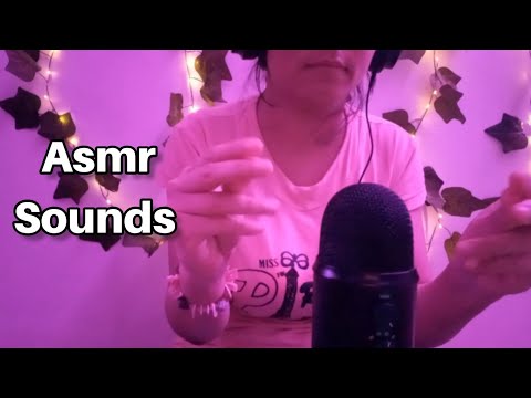 Asmr ♡ Hand sound | for fast sleep | Fast and aggressive | no talking