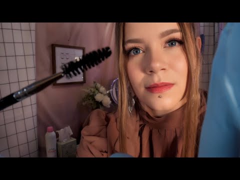 ASMR Doing Your Eyelash Extensions | The Cozy Spa 🧖‍♀️