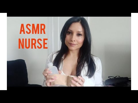 Asmr Nurse- Taking care of you and your injury👩‍⚕️🩺