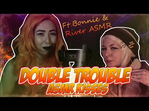 Double Trouble ASMR Ft. River ASMR and Bonnie ASMR - The ASMR Collection - Mouth Sounds ASMR