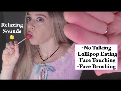 [ASMR] Lollipop Eating| No Talking |  Relaxing Hand Movements