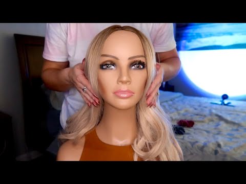 ASMR | Tingly Face Tracing, Tapping, Scratching & Hair Attention