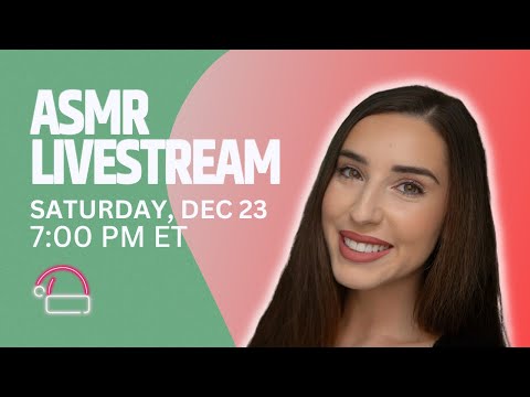 ASMR Cozy Holiday Livestream
