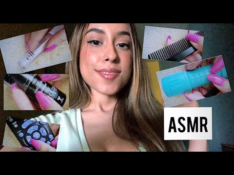 The BEST ASMR Triggers For Sleep! | Up Close Whispers, Tapping, Lipgloss Sound & More!