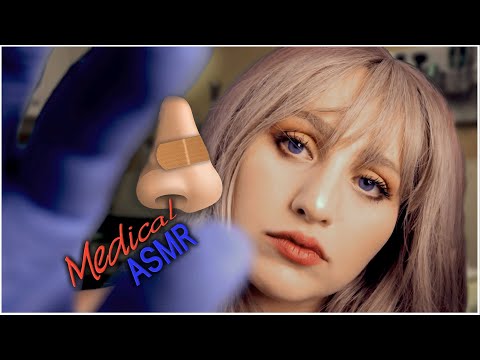 Medical Exam ASMR Doctor Fixes Your Nose 👩‍⚕️ | Binaural Whispered