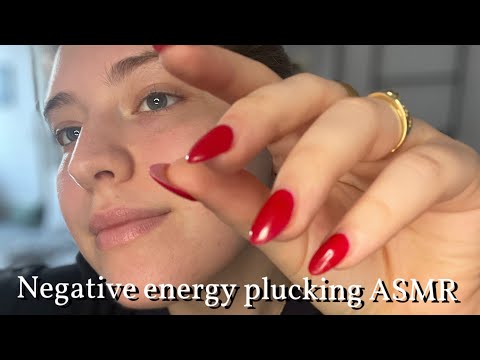 Wiping negative energy away ASMR| wet mouth sounds and close up visuals