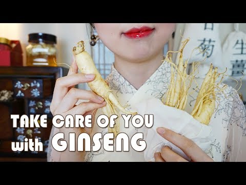 ASMR Taking Care of Your health💛(with GINSENG)