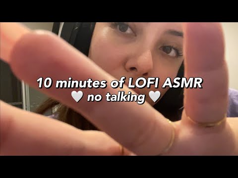 ASMR fast tapping & build up textured scratching triggers 🖤 ~lofi~ | NO TALKING