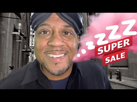 ASMR Roleplay Luxury Goods Street Salesman Sells Dreams and a Good Nights Sleep | Personal Attention