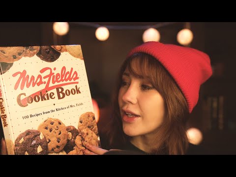 ASMR Cookie Cookbook 🍪📖 (Book Tapping & Tracing, Layered Sounds, Soft-Spoken ➡️ Inaudible)