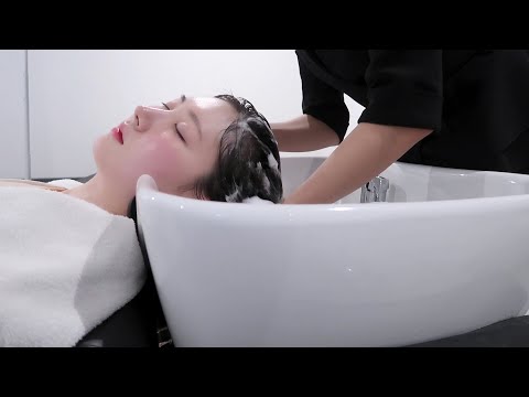 ASMR 잠이 솔솔 오는 헤어 스파 | ASMR Korean Hair Spa for Deep Sleep