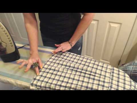 ASMR Southern Accent Soft Spoken ~~ Ironing  Men's Shirts and Pants