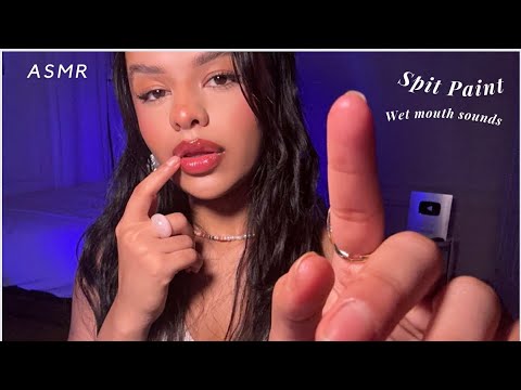 ASMR~ Intense Spit Painting To Melt Your Brain 💦