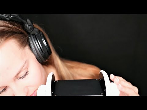 ASMR 3Dio Ear Eating (whispering + tapping)