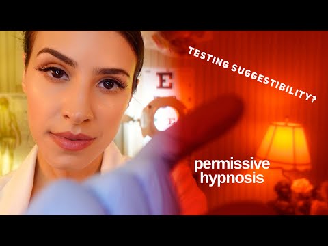 ASMR Doctor Guides You into HYPNOSIS | Sleep Inducing Permissive INDUCTION for Resistant Subjects