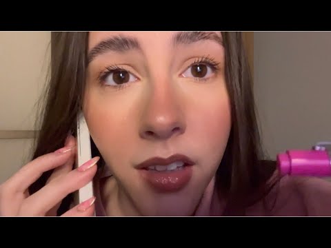 ASMR- Waking you up and hypnotherapy while I’m on the phone📞 (inaudible whisper/personal attention)