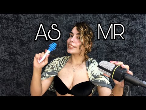 ASMR fast and aggressive trigger with Tk, tk, tk, sk, sk, sk, … Mouth sounds