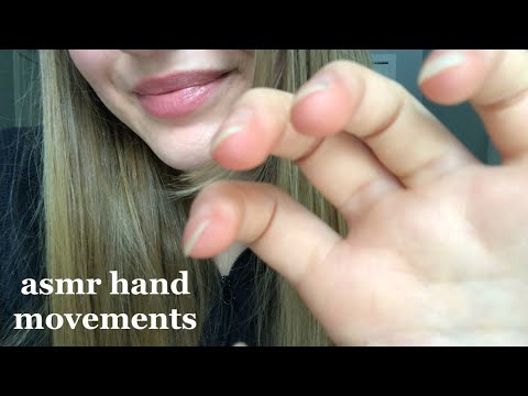 ASMR fast + slow hand movements & camera covering