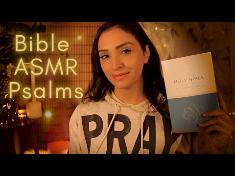 ASMR Reading The Bible ✝️ Christian ASMR Psalms | Soft Spoken ASMR