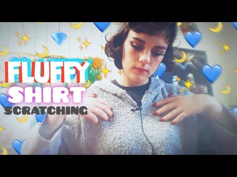 [ ASMR ] - Fluffy Shirt Scratching / Rubbing 👐🙎‍♀️