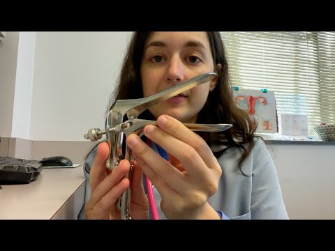 ASMR| Seeing The Gynecologist For The First Time- Self Swab For Discharge!