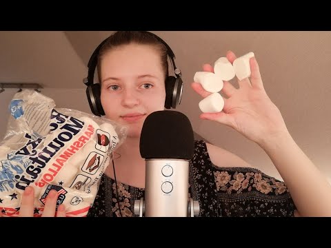 ASMR | Marshmallow eating sounds [deutsch/german]
