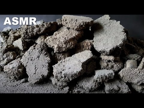 ASMR : Gritty Cement Chunks Crumble #254