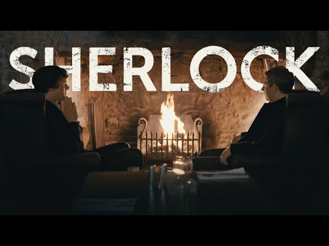 Sherlock & Watson ◈ FOCUS SESSION "Mystery Solving" Fireplace, Rain ◈Sherlock inspired AMBIENCE ASMR