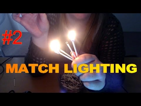 ASMR | Match Lighting #2